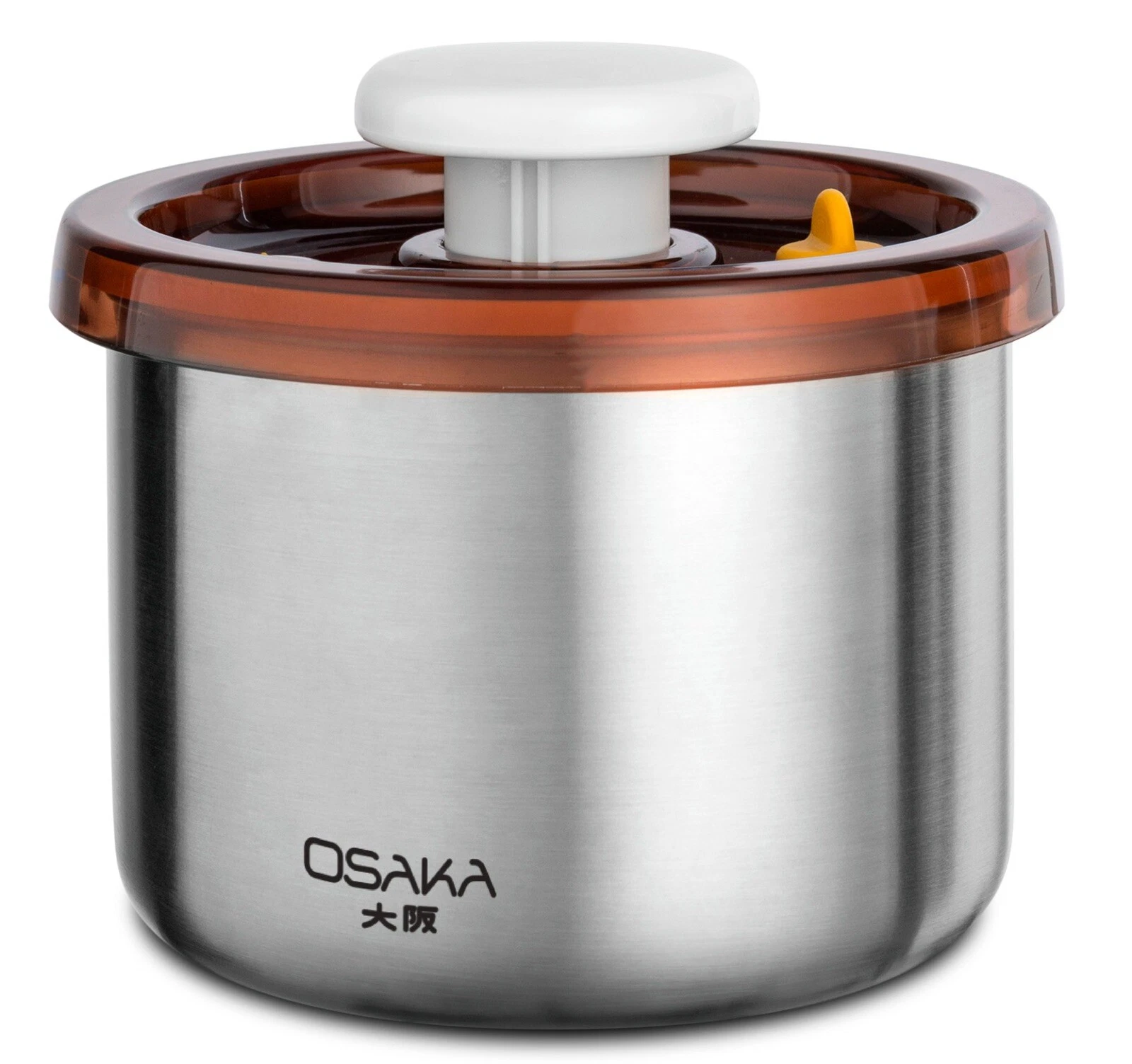 Osaka Vacuum Sealed Canister Stainless Steel Storage Container 16 Oz