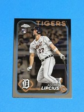 2024 Topps Chrome Andre Lipcius Rookie #227 Detroit Tigers RC (E)