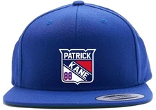 Patrick Kane New York Rangers Logo Snapback Hat