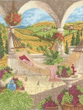 Janlynn Counted Cross Stitch Kit "Harvest Celebration", NEW