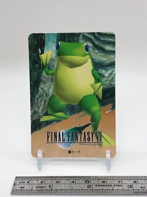 Toad Final Fantasy VII Carddass 1997 No33 SQUARE BANDAI Japan