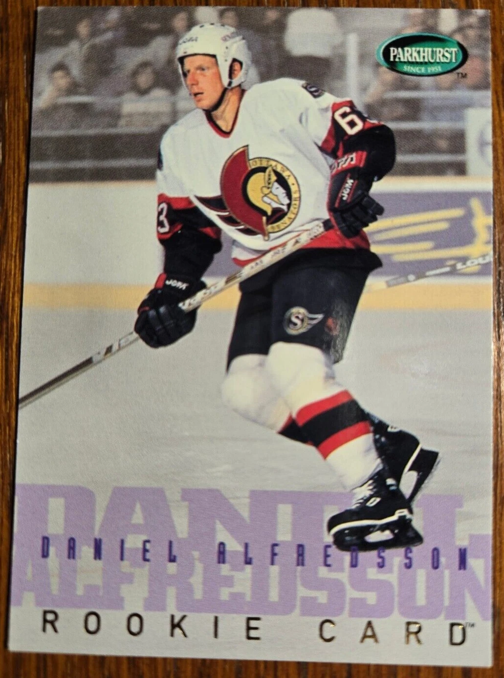 Daniel Alfredsson trading card