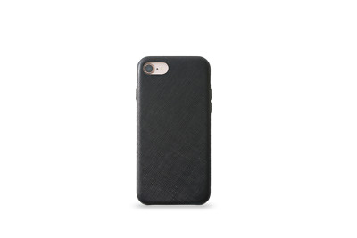 KMP Leder Case schwarz Schutzhülle Handyhülle für Apple IPhone 8 Protective