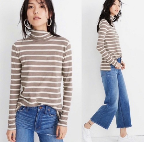 Madewell Whisper Cotton Turtleneck in 