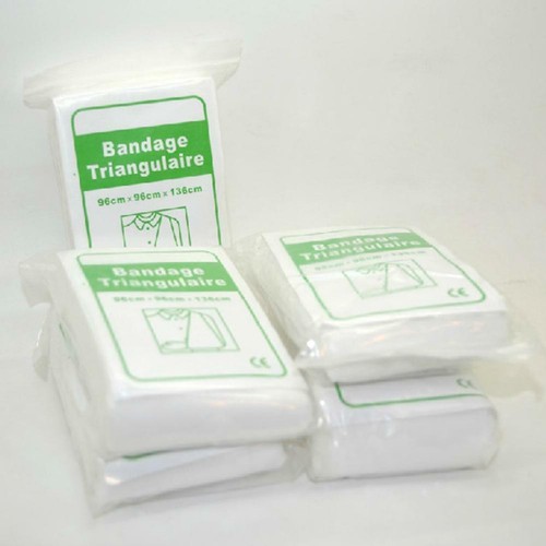 Triangular Bandage Arm Sling Emergency First Aid Survival J8V3 Medi U8P0 - Picture 1 of 9