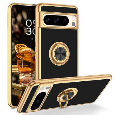 For Google Pixel 6a/7a/7/7 Pro/8/8 Pro Phone Case Shockproof Rugged Cover+Ring