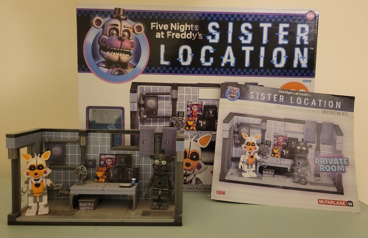 NEW Five Nights at Freddy's Sister Location-PRIVATE ROOM Construction Set