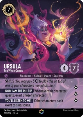 Disney Lorcana - Ursula's Return - Singles Non Foil 1-204 - You Pick The Card | eBay Disney Lorcana - Ursula's Return - Singles Non Foil 1-204 - You Pick The Card | eBay