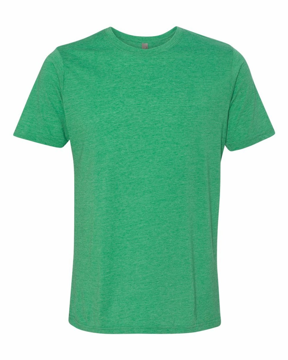 Next Level Unisex Crew Neck T-Shirt - Poly/Cotton Blend, Soft Jersey, Laundered For Minimal Shrinkage