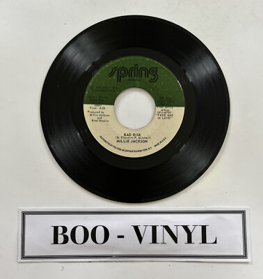 Millie Jackson Bad Risk 7'' vinyl USA Spring 1976 B/w there you are SP164 Ex