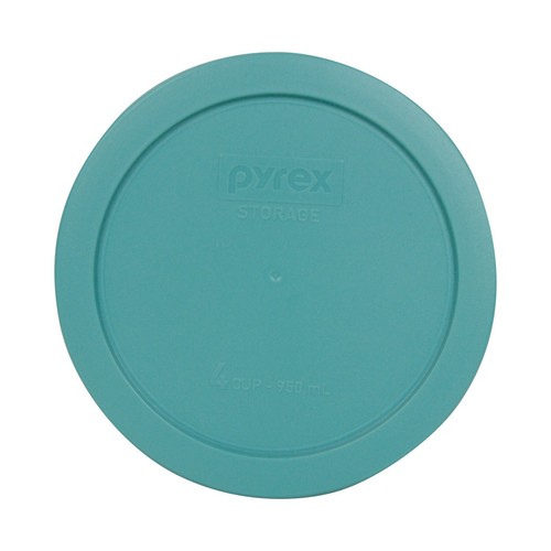 Pyrex 7 Piece Turquoise Replacement Lid Bundle For 7200, 7201, 7202, 7402 Bowls - Picture 3 of 5