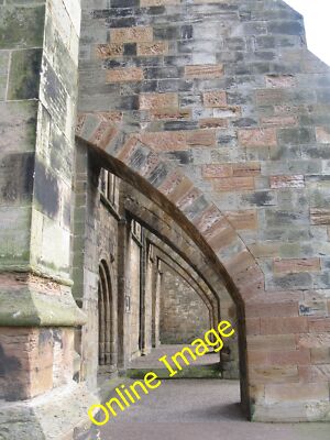 Photo 12x8 Dunfermline Abbey Buttresses on the south side of the nave. c2013