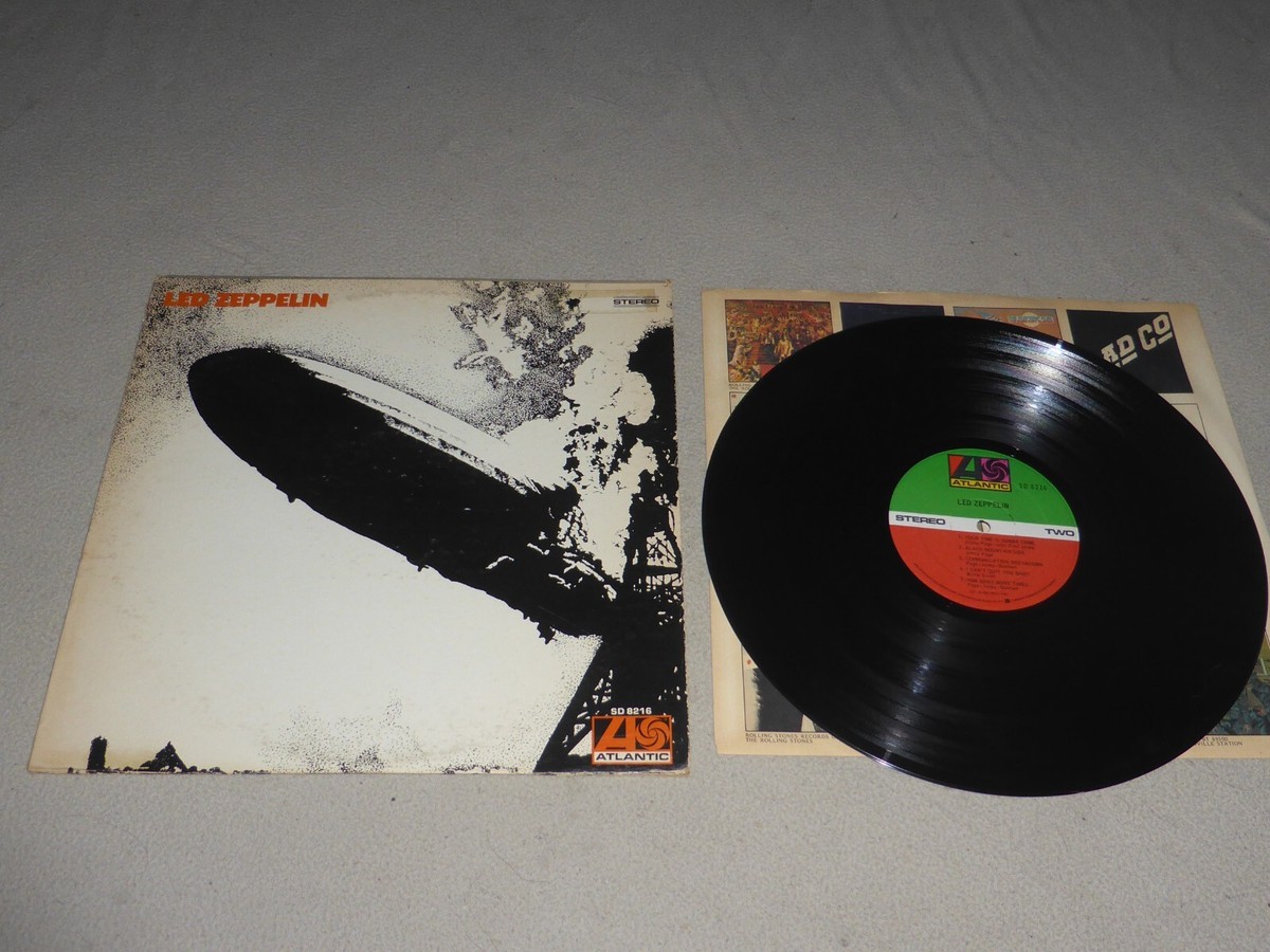 Led Zeppelin SD 8216 レコード　LP LED ZEPPELIN SELF TITLED LP RECORD SD 8216 | eBay