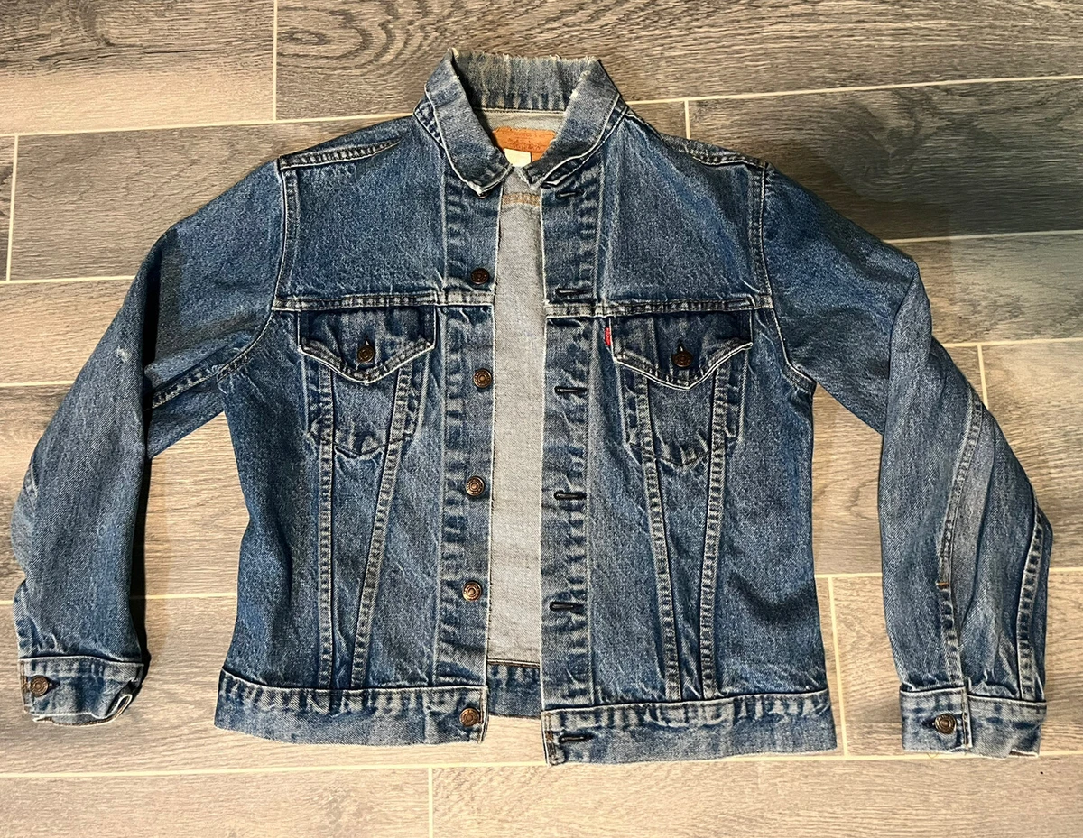 Levis denim hotsell jacket ebay