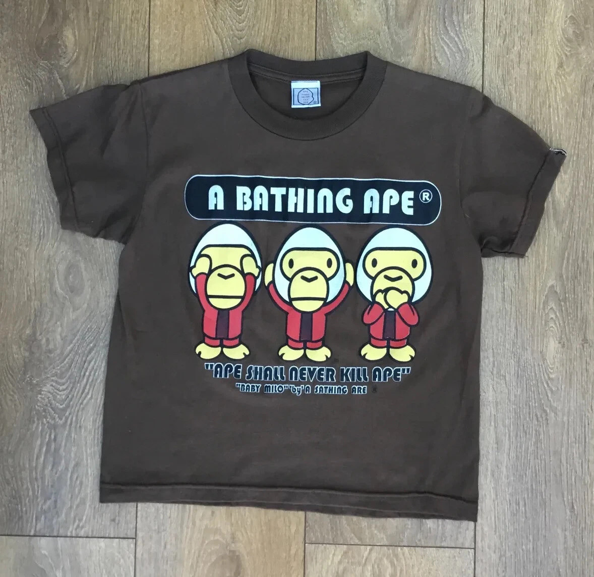 A bathing ape t shirt cheap