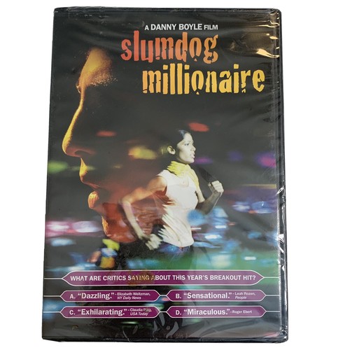 Slumdog Millionaire (DVD) New Sealed Feel Good Movie A Tale Of