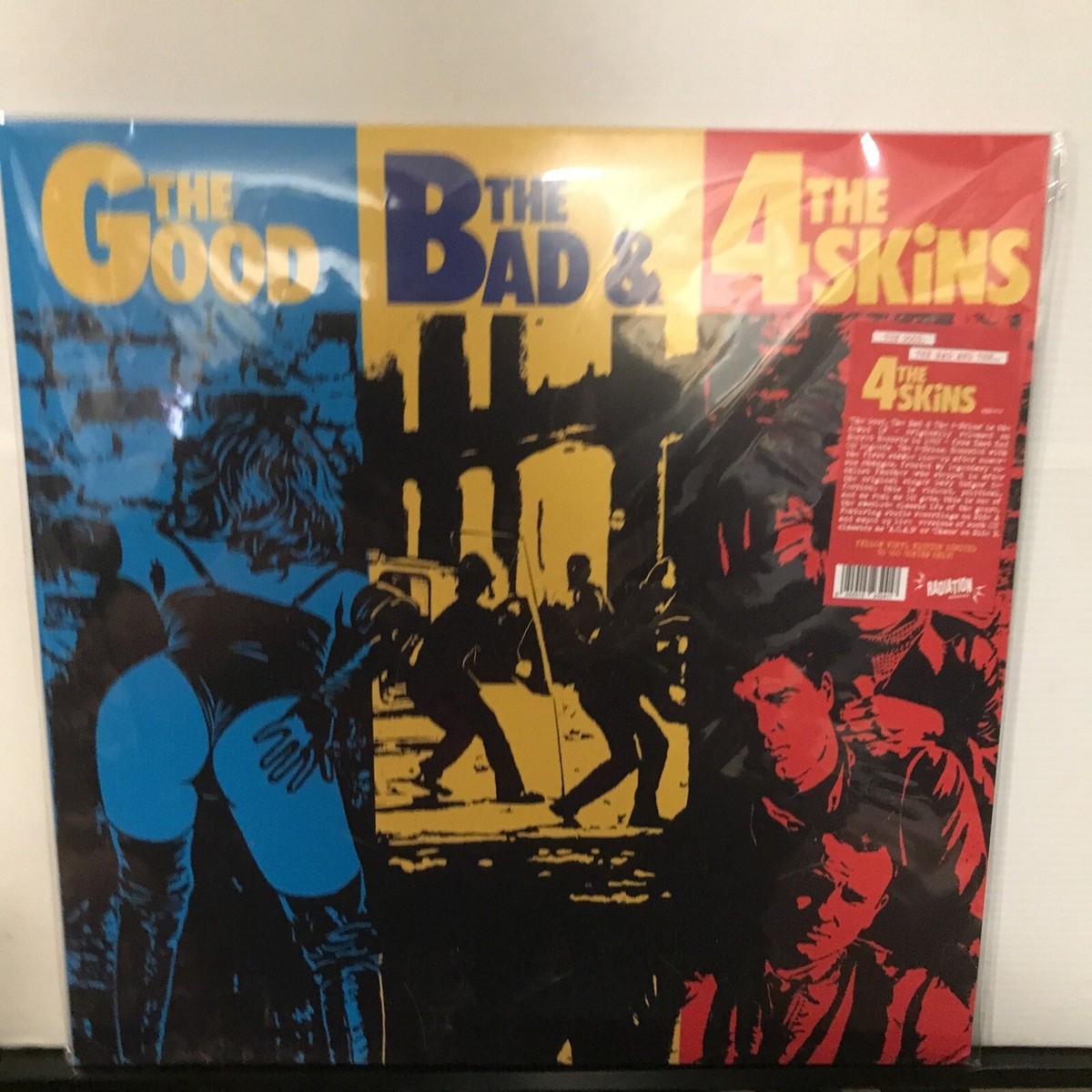 The 4 Skins – The Good, The Bad & The 4 Skins LP 2022 Radiation