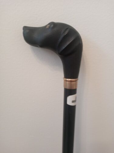 CONCORD BLACK LAB HUNDEKOPF SPAZIERSTOCK STOCK