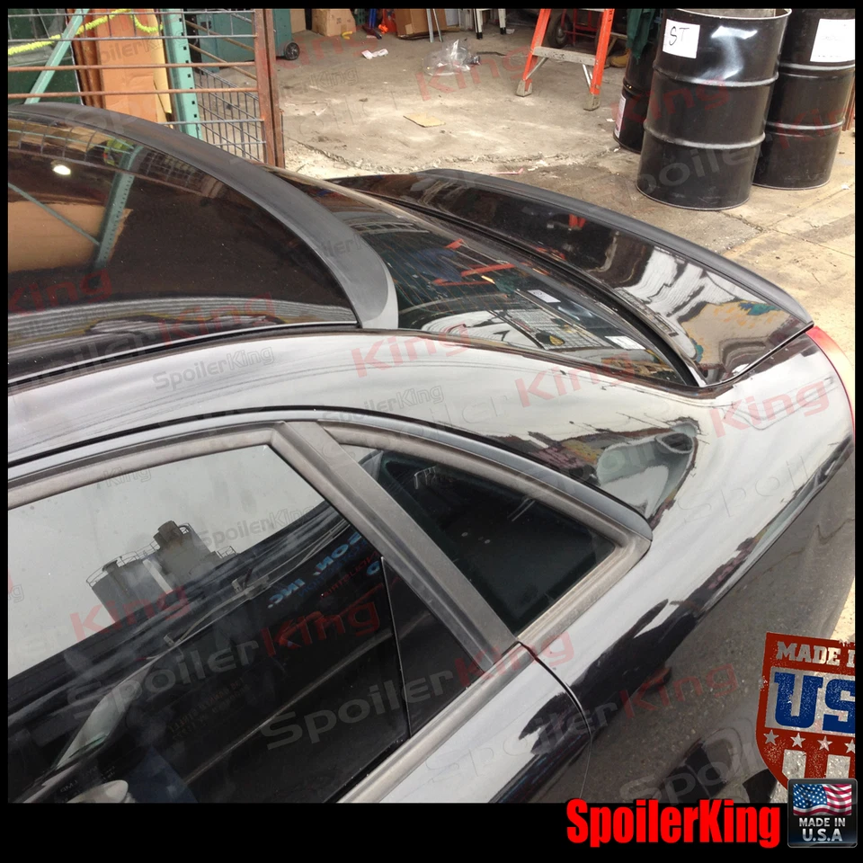 COMBO Rear Roof Wing & Trunk Lip Spoiler Fits Audi A4 2002-05 B6 4dr 284R/244L — 第 3/4 张图片