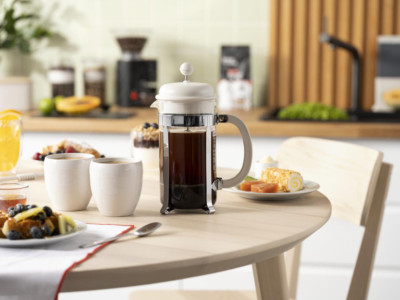 Caffettiera Shatterproof Plastic French Press Coffee Maker Carafe  34 Oz