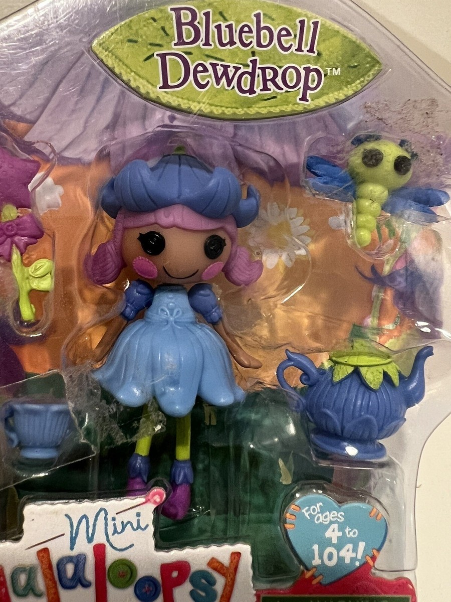 Lalaloopsy Mini Bluebell Dewdrop Rare, Series 13 #4 BRAND
