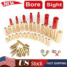 Laser Bore Sight Sighter BoreSighter Gun Red Dot Laser Cartridge Include Battery