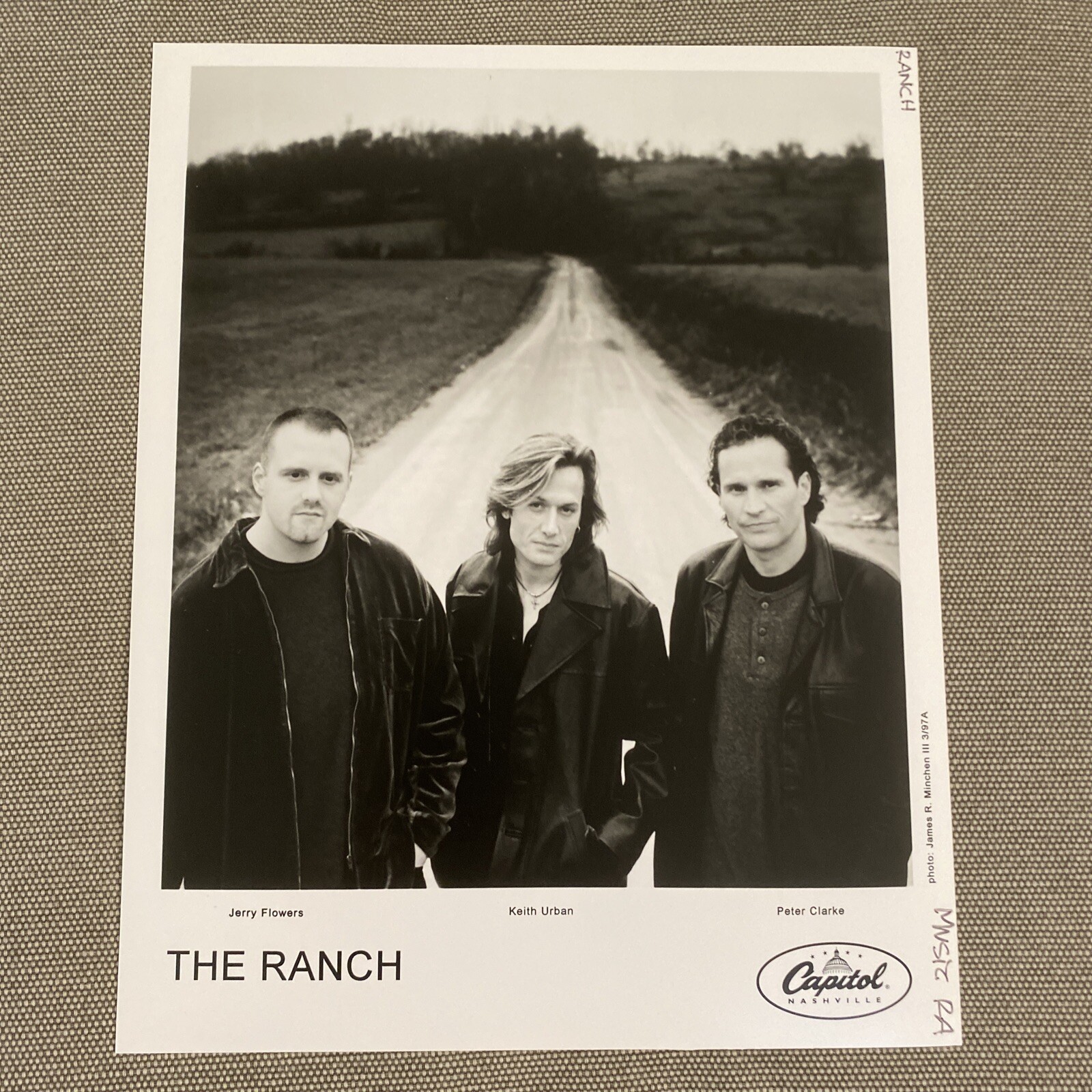 The Ranch Press Photo 8x10”. Keith Urban.