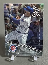 2022 Topps 2021’s Greatest Hits Anthony Rizzo #21GH-6 Chicago Cubs