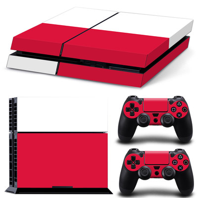 Sony PS4 Playstation 4 Skin Design Aufkleber Schutzfolie Set - Poland Motiv