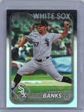2024 Topps Update #US129 Tanner Banks Rainbow Foil