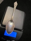 Wallace Sterling Rose Point Demitasse Spoon 3.75"  9.2 grams