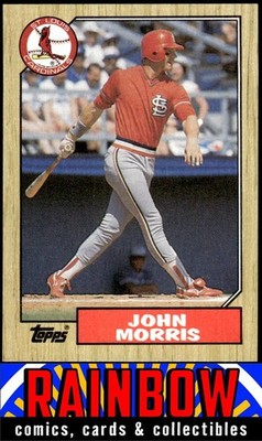 1987 Topps #211 John Morris St. Louis Cardinals