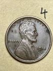 1914-S LINCOLN WHEAT CENT, rare date, VF-XF condition #4