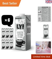 6x1L Barista Oat Drink - , Unsweetened, and Perfect for Tea & Coffee