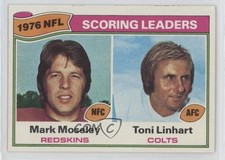 1977 Topps League Leaders Mark Moseley Toni Linhart #4 0c4