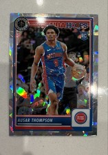 2023-24 Panini Nba Hoops Premium Stock - Ausar Thompson #100 Ice Prizm (RC)