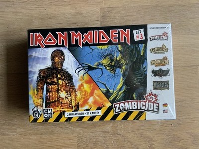 Zombicide Iron Maiden Set #3 CMON NEU & OVP | 2 Miniaturen + 27 Karten