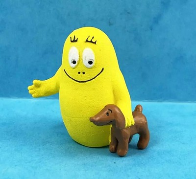 Barbapapa - Plastoy PVC Figur - Barbidou mit Hund
