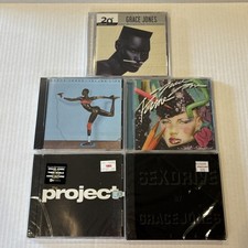 Grace Jones CD Lot (5) Island Records FAME Island Life SEX DRIVE Project SEALED