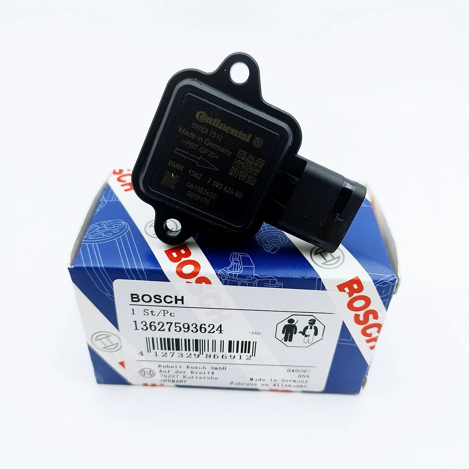 13627593624 MAF Mass Air Flow Meter Sensor For BMW X3 X4 X5 135i 335i 535i 640i Foto 4 de 4