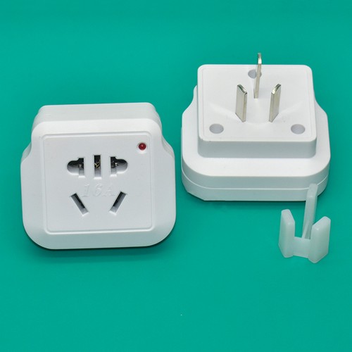 Enchufe convertidor de enchufe de alimentación de aire acondicionado de 10A a 16A enchufe de conversión de energía de 3 orificios