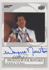 2019 James Bond Collection Wayne Newton as Professor Joe Butcher #A-WN Auto 0zu
