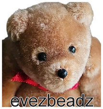 EvezBeadz 1986 Eden Toys Little Bear Stuffed Jointed Teddy Korea Roosevelt Vtg