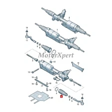 OEM ZF Lemforder Rack and Pinion Bellow Driver Side For 2014-18 AUDI Q5 PORSCHE