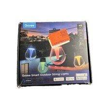 Govee Smart Outdoor String Lights 48FT RGBIC WiFi Matter Alexa Google Home