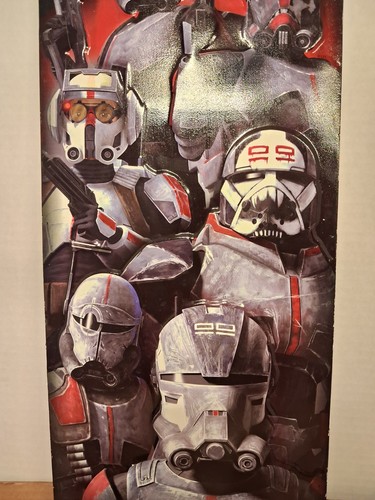 Star Wars Sign Bad Batch Metal 3D Memorabilia 25 x 9 Clone Wars Lucasfilm - Picture 5 of 10