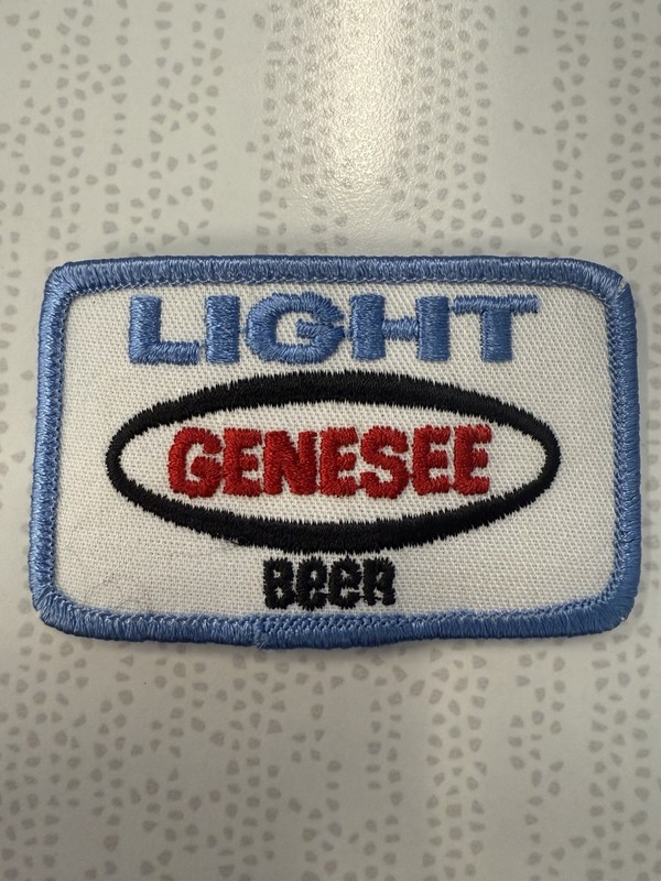 Genesee Light Beer Embroidered Patch
