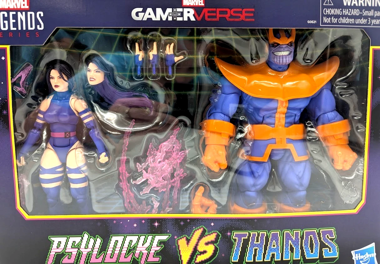 *NEW* Marvel Legends Series Gamerverse Psylocke vs. Thanos - product detail image 6