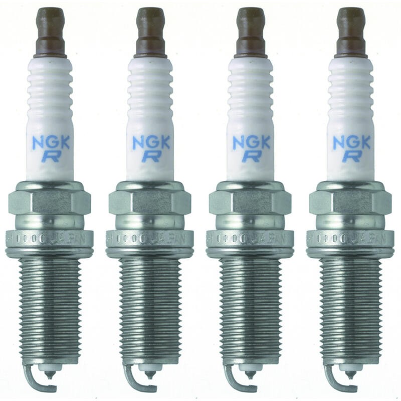 NGK Spark Plug 6240 4-PACK Laser Platinum PLFR5A-11 14mm Copper Core, HR 5