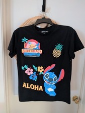 Disney Stitch Small SS Graphic/Wording T-Shirt New without Tags